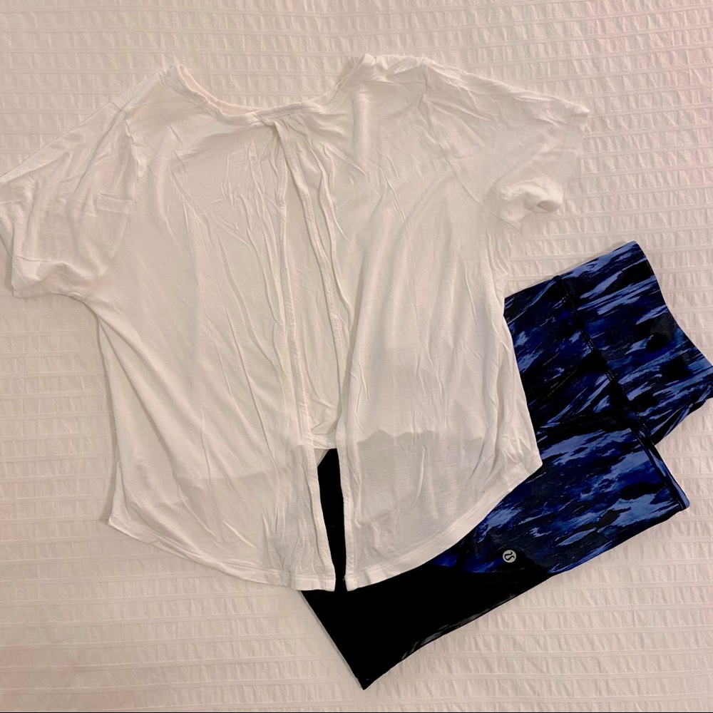 Talula (Aritzia) Open Back T-Shirt